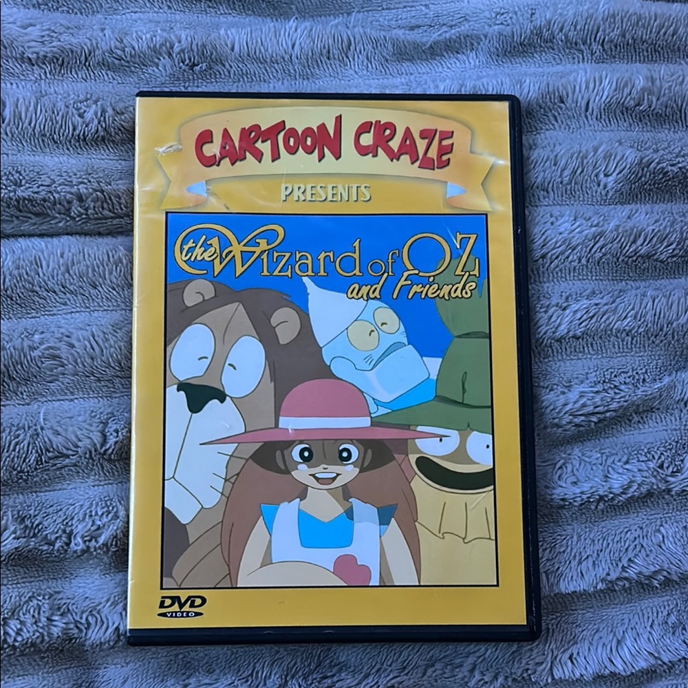 ☑️Cartoon Craze: The Wizard of Oz and Friends DVD